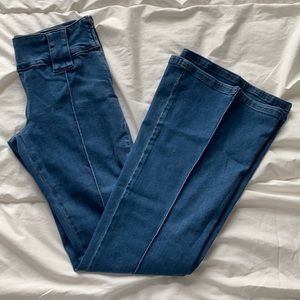 BDG Urban Outfitters Missy Low-Rise Mid Wash Flare Jeans